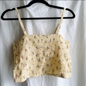 Floral Crop Top